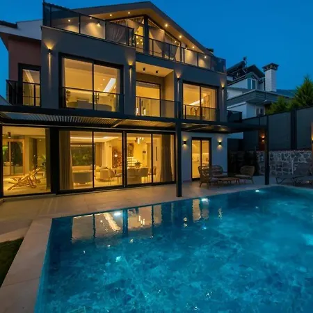 Luxury And Special Design In Hisaroenue Center -villa Bling Premium Fethiye